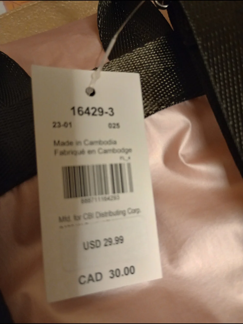 Claire's Rose Gold Drawstring Backpack